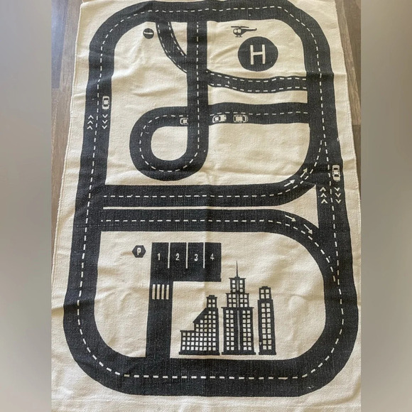 H&M Cotton Rug with Printed Motif - Picture 3 of 10